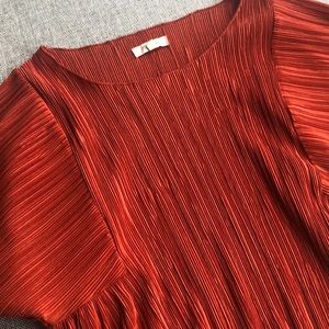MadeWell Ribbed Sienna Blouse